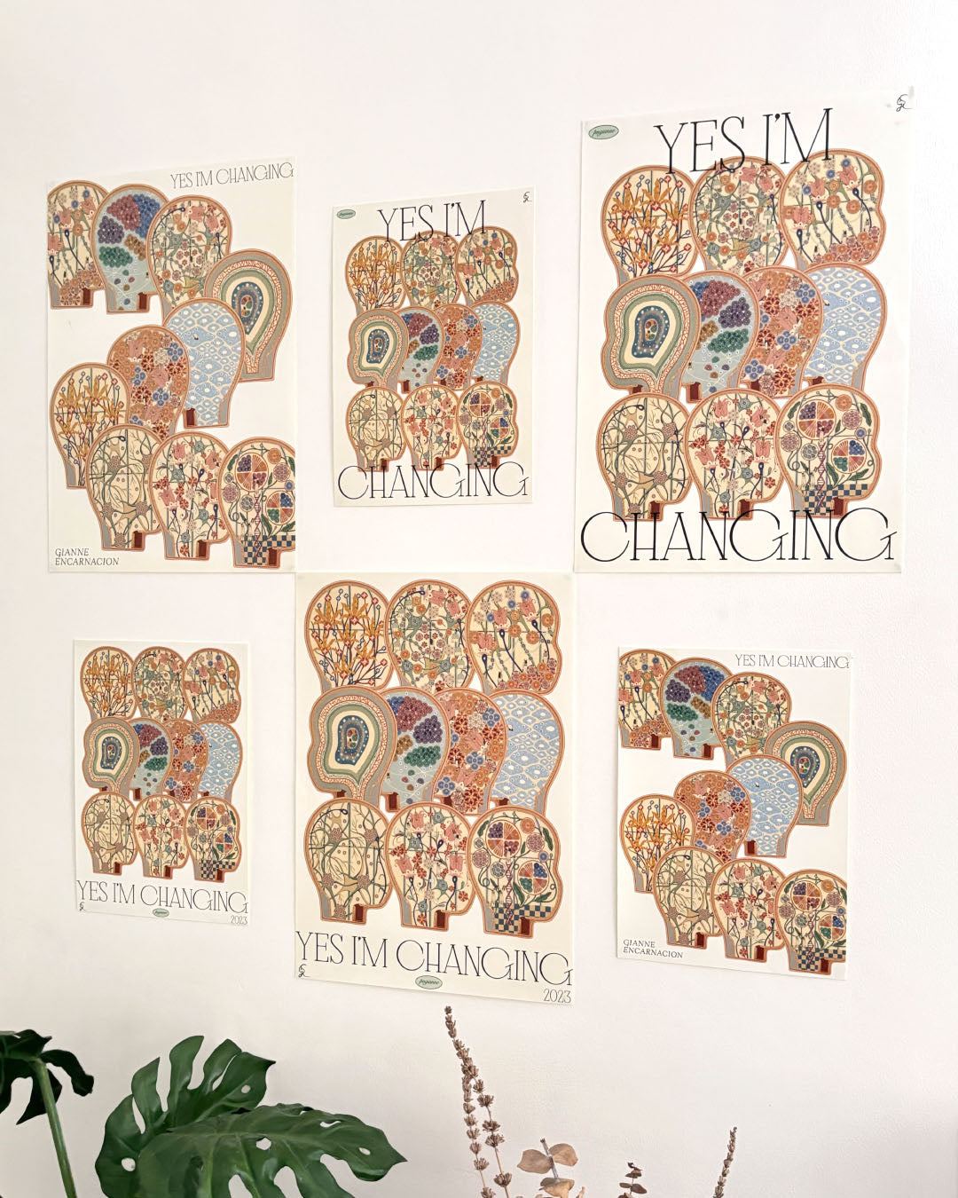 Yes I'm Changing A4 Print