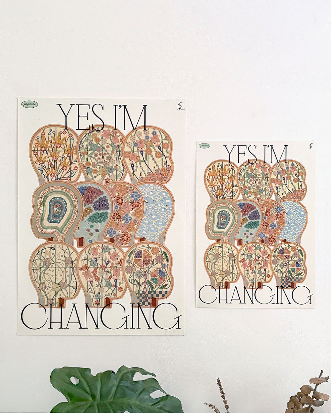 Yes I'm Changing A4 Print