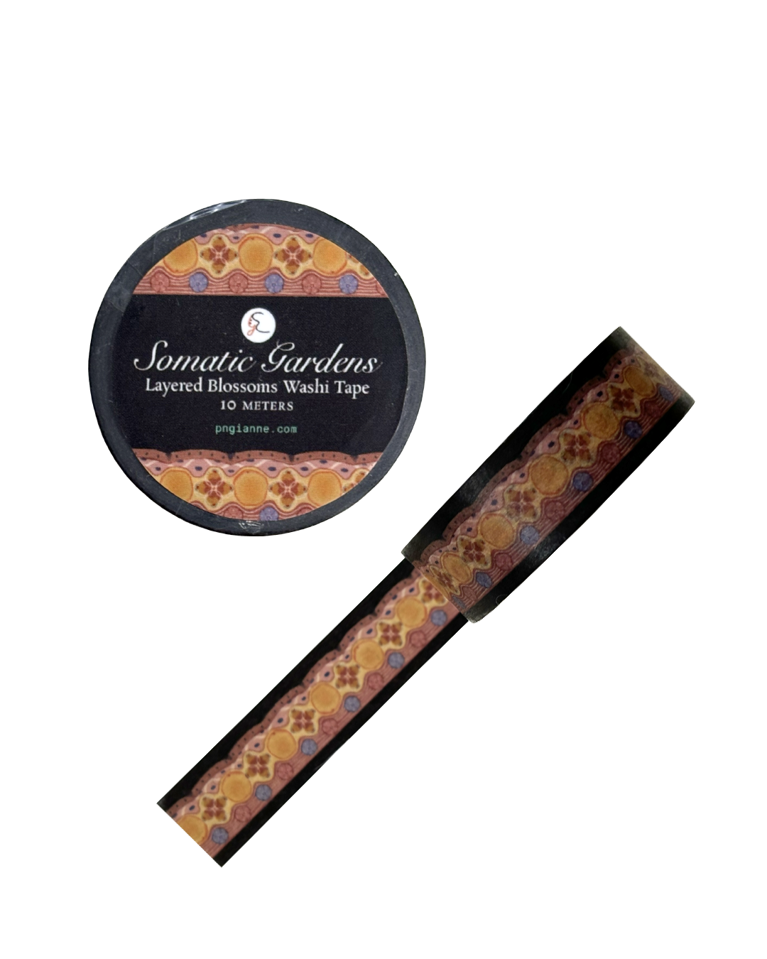 Somatic Gardens - Layered Blossoms Washi Tape