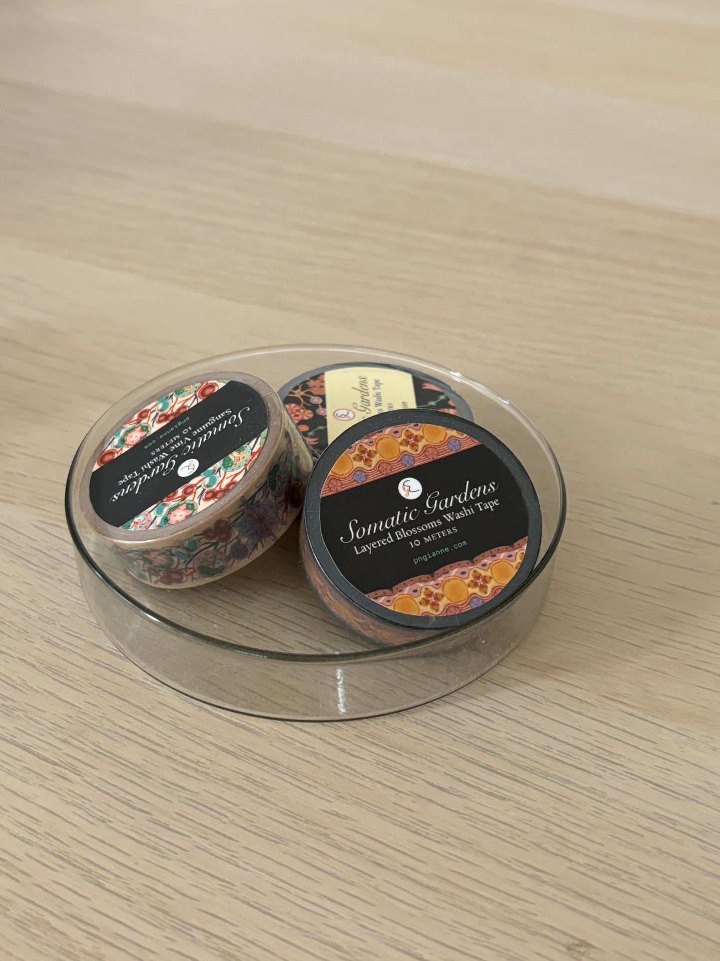 Somatic Gardens - Layered Blossoms Washi Tape