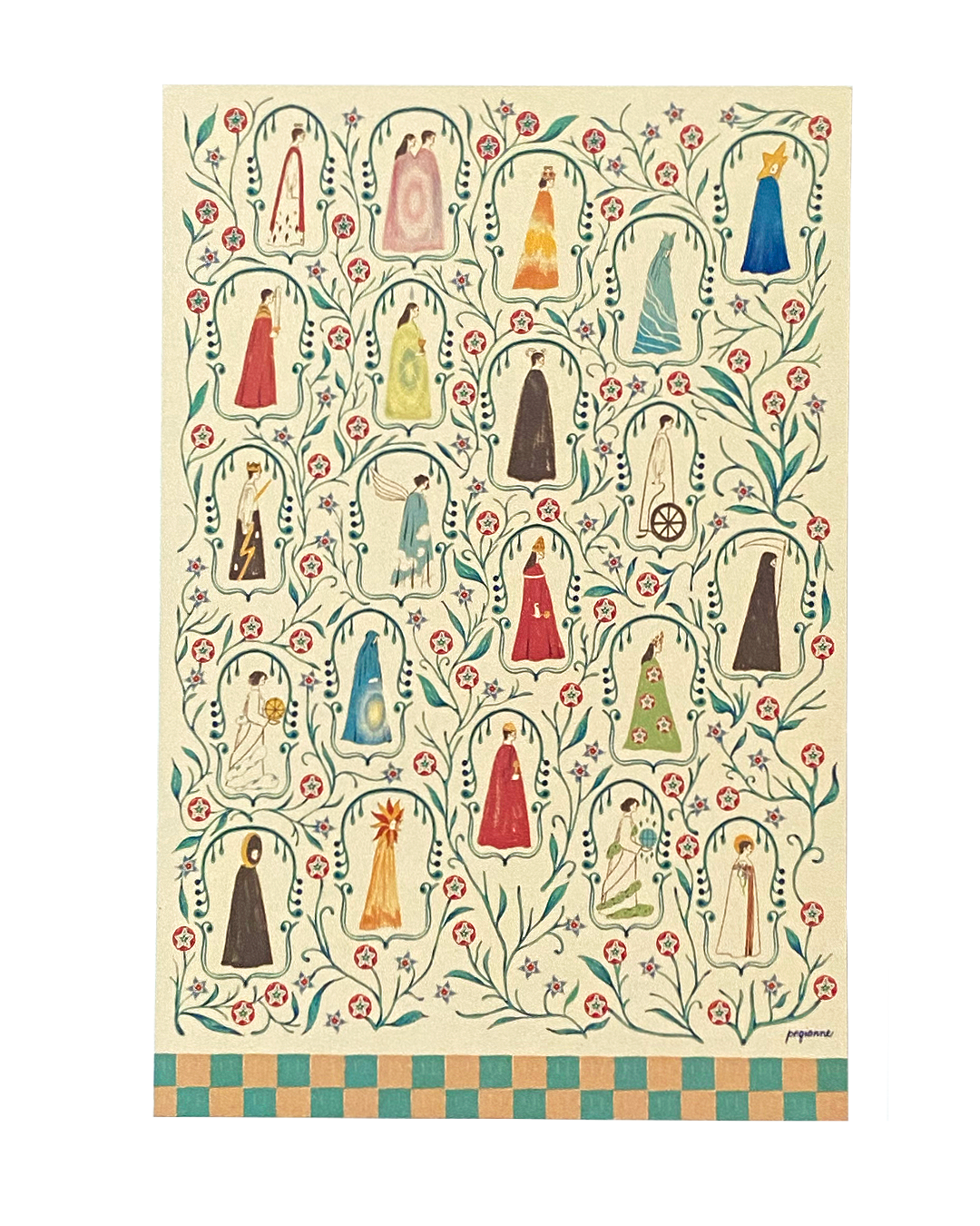 Arcana Tapestry Postcard