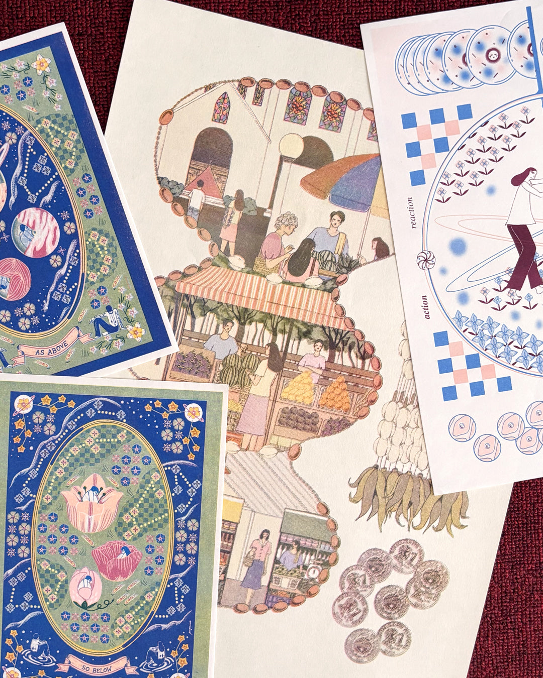 Tiangge, Talipapa, Palengke A3 Riso Print