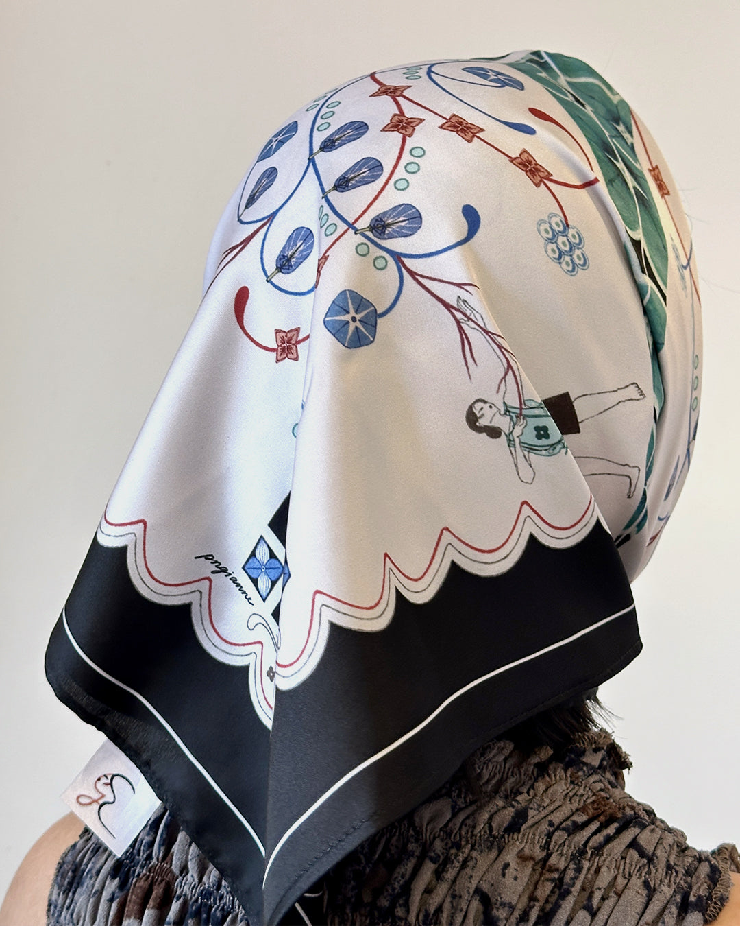 Fortune Flower I Scarf