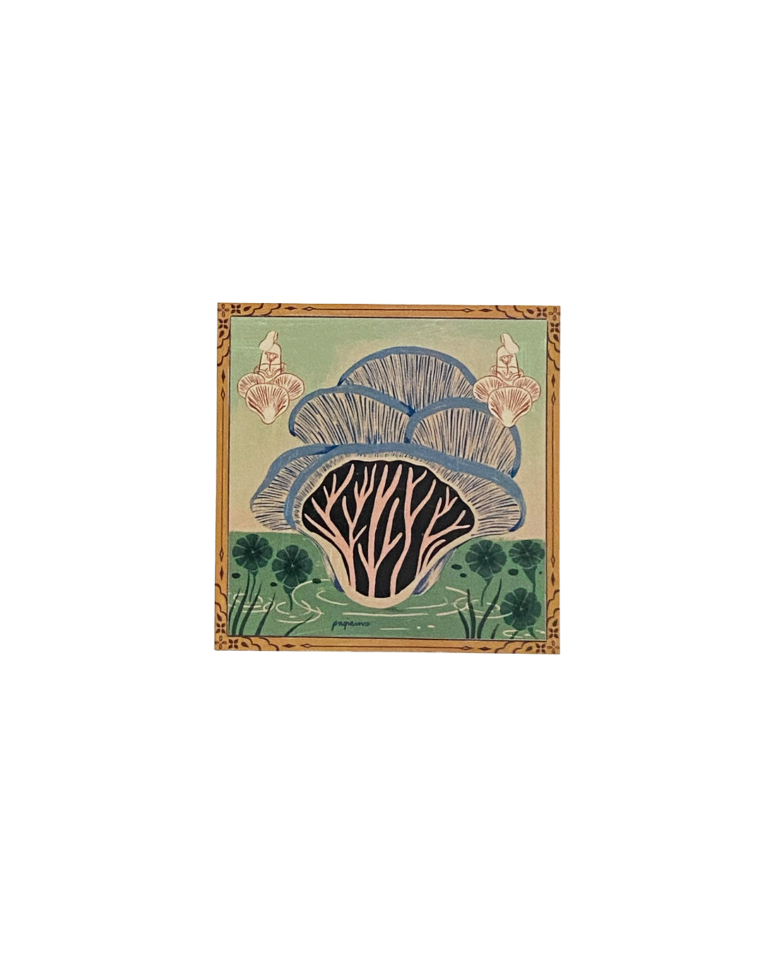 Mycelium Square Stickers