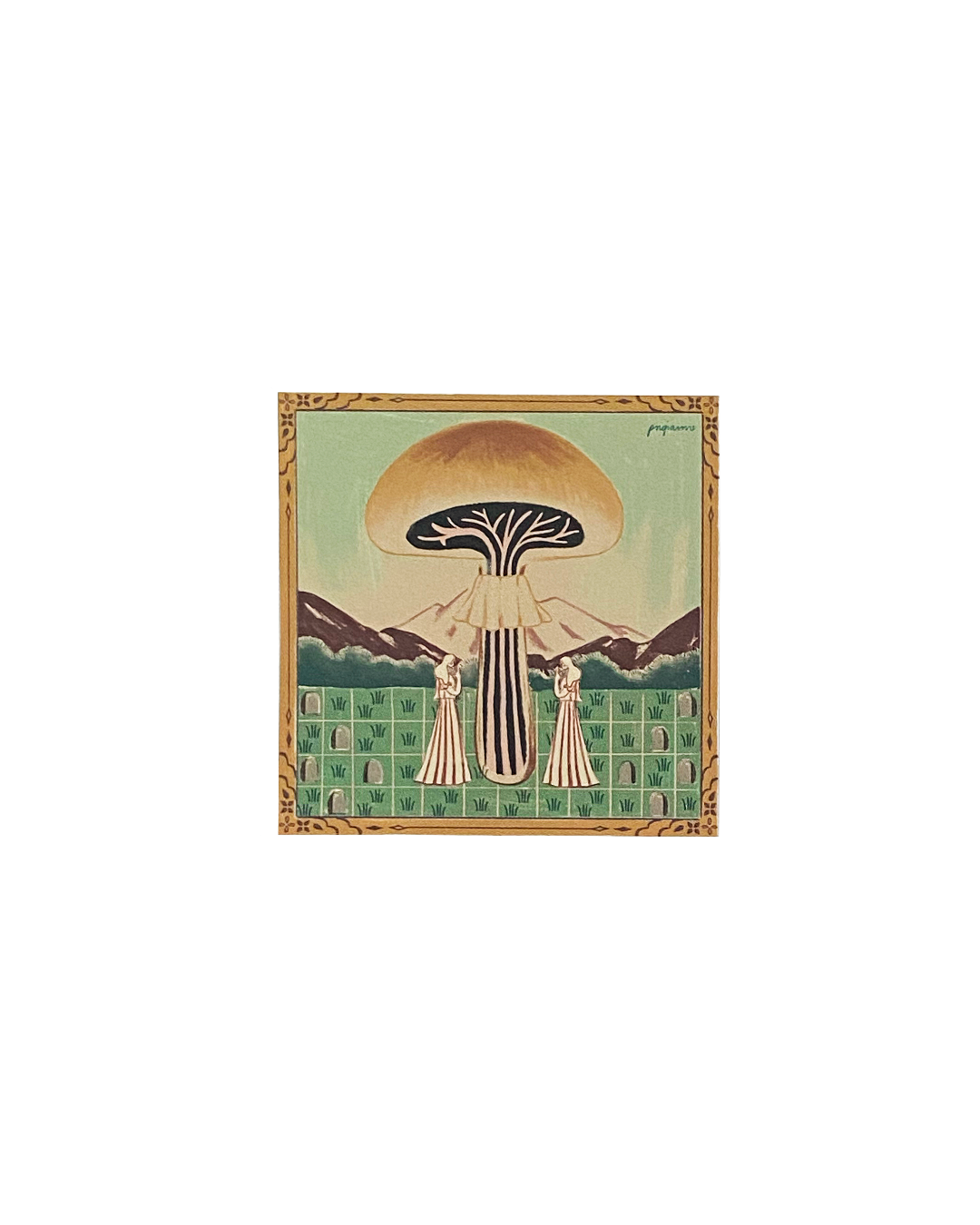 Mycelium Square Stickers