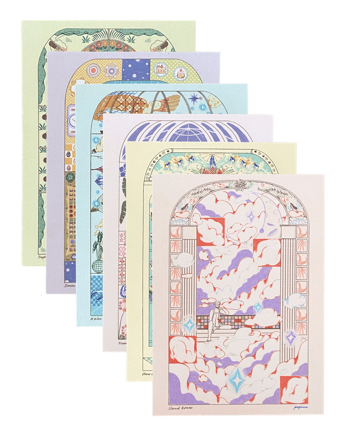 PlayHouse Rooms - A5 Print (DIGITAL)