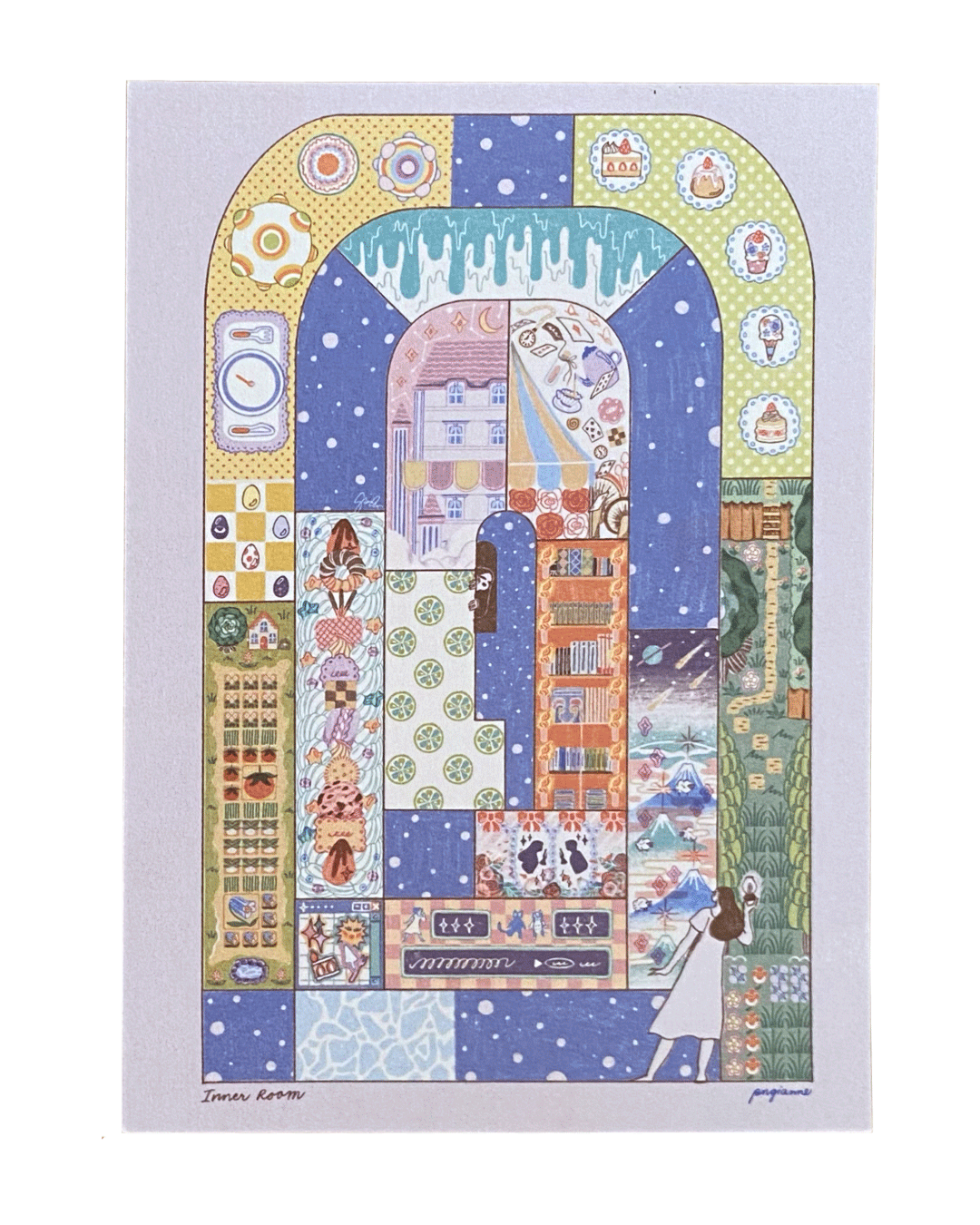 PlayHouse Rooms - A5 Print (DIGITAL)