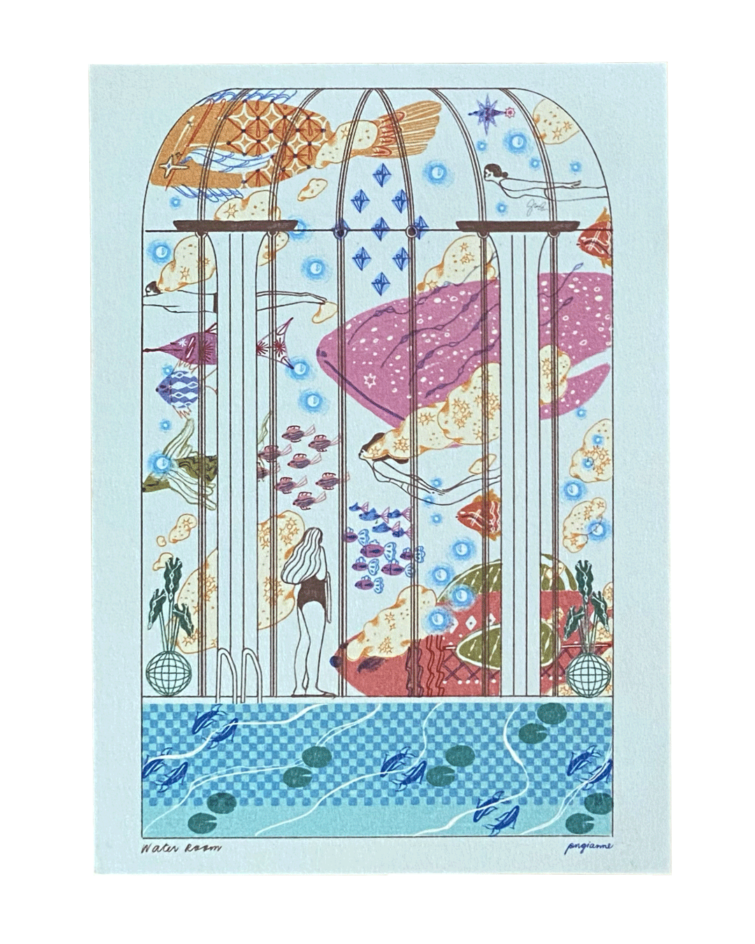 PlayHouse Rooms - A5 Print (DIGITAL)