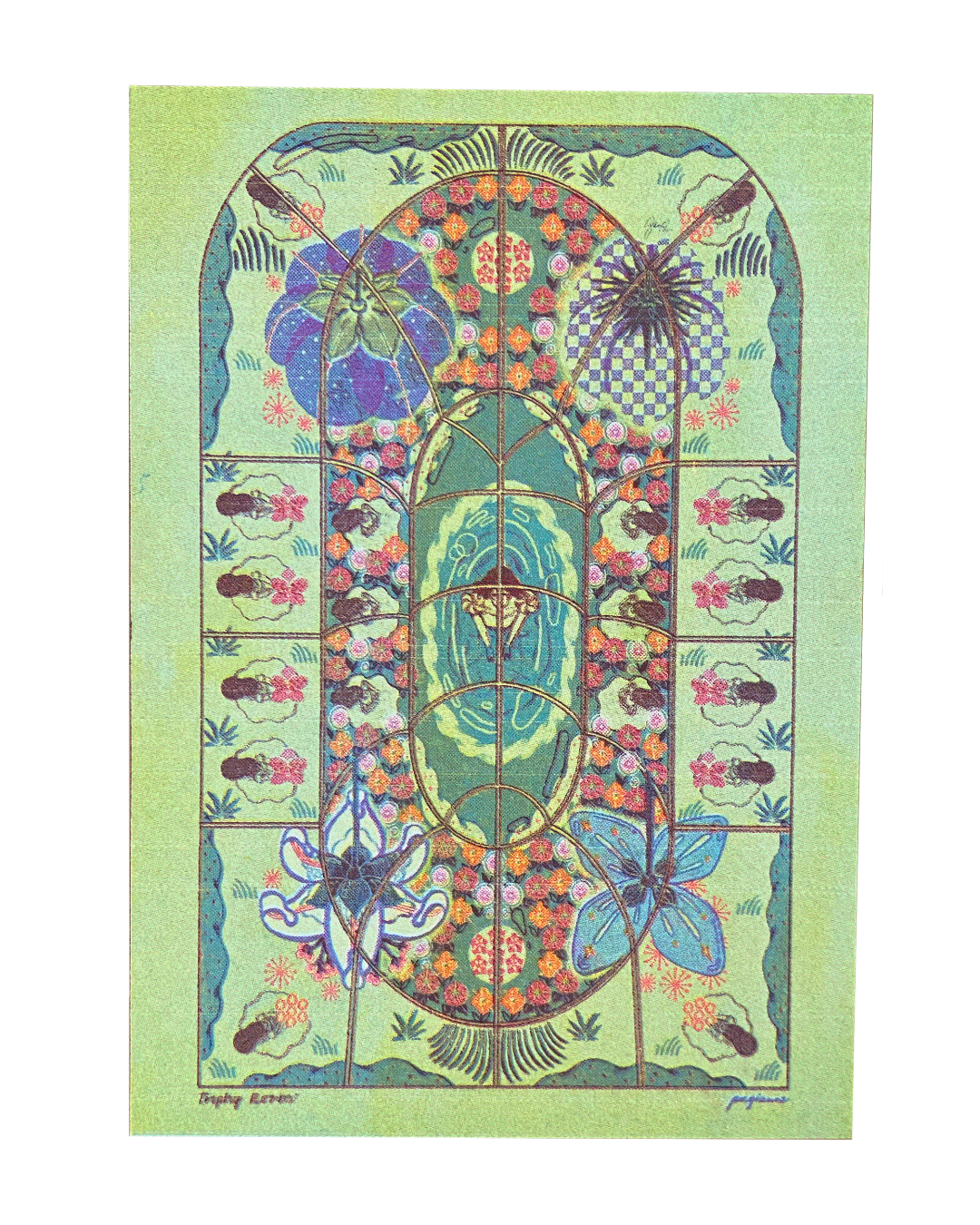 PlayHouse Rooms - A5 Print (RISO)