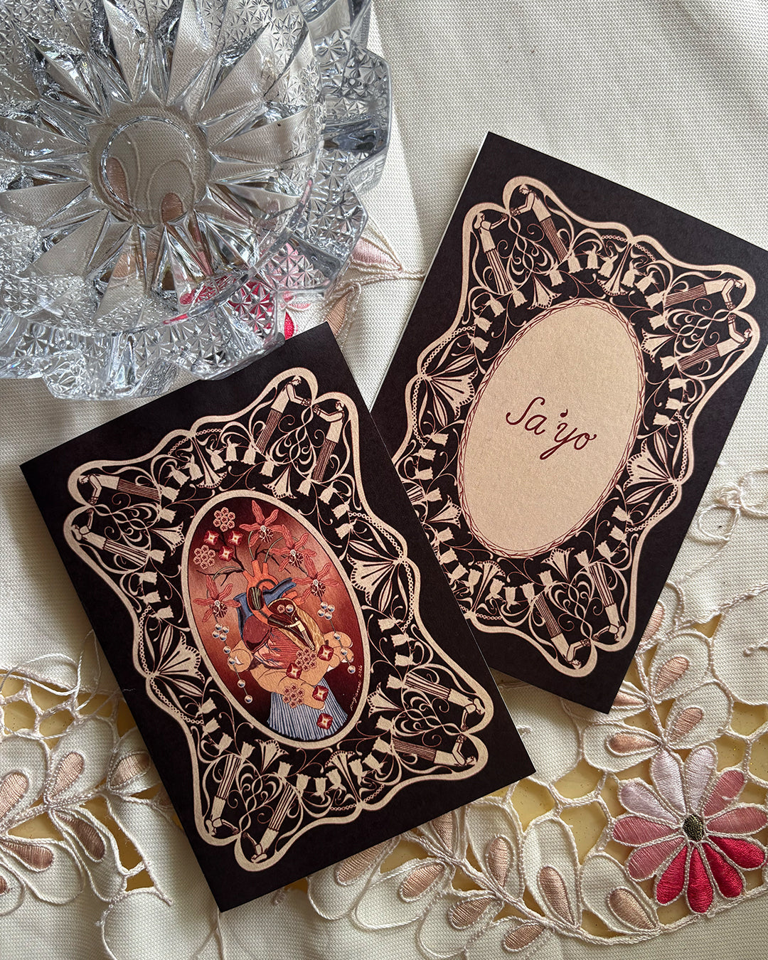 Sa'yo (Left) Greeting Card