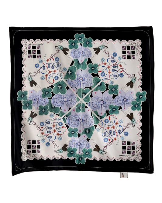 Fortune Flower II Scarf