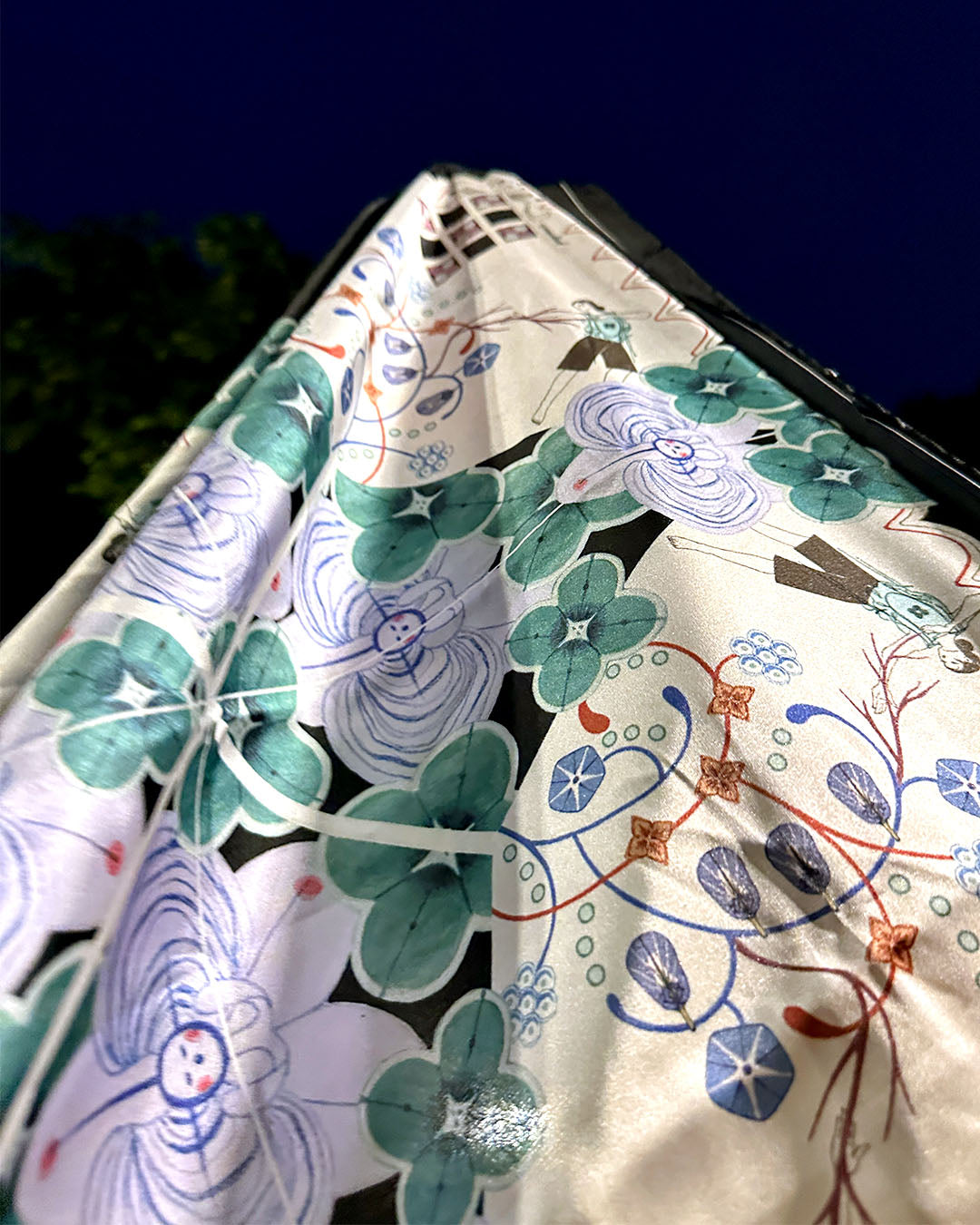 Fortune Flower II Scarf