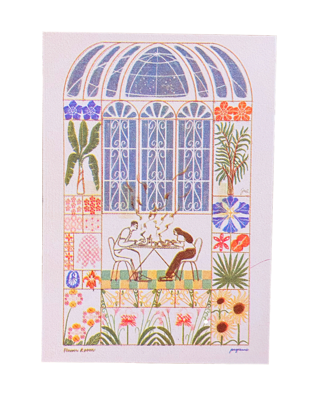 PlayHouse Rooms - A5 Print (RISO)